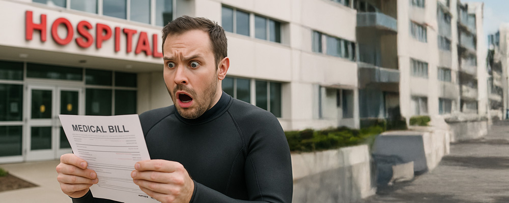 paramedics with patient in front of helicopter